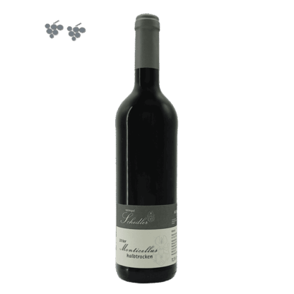 Monticellus - unser Cuvée halbtrocken ein deutscher Rotwein halbtrocken von der Mosel