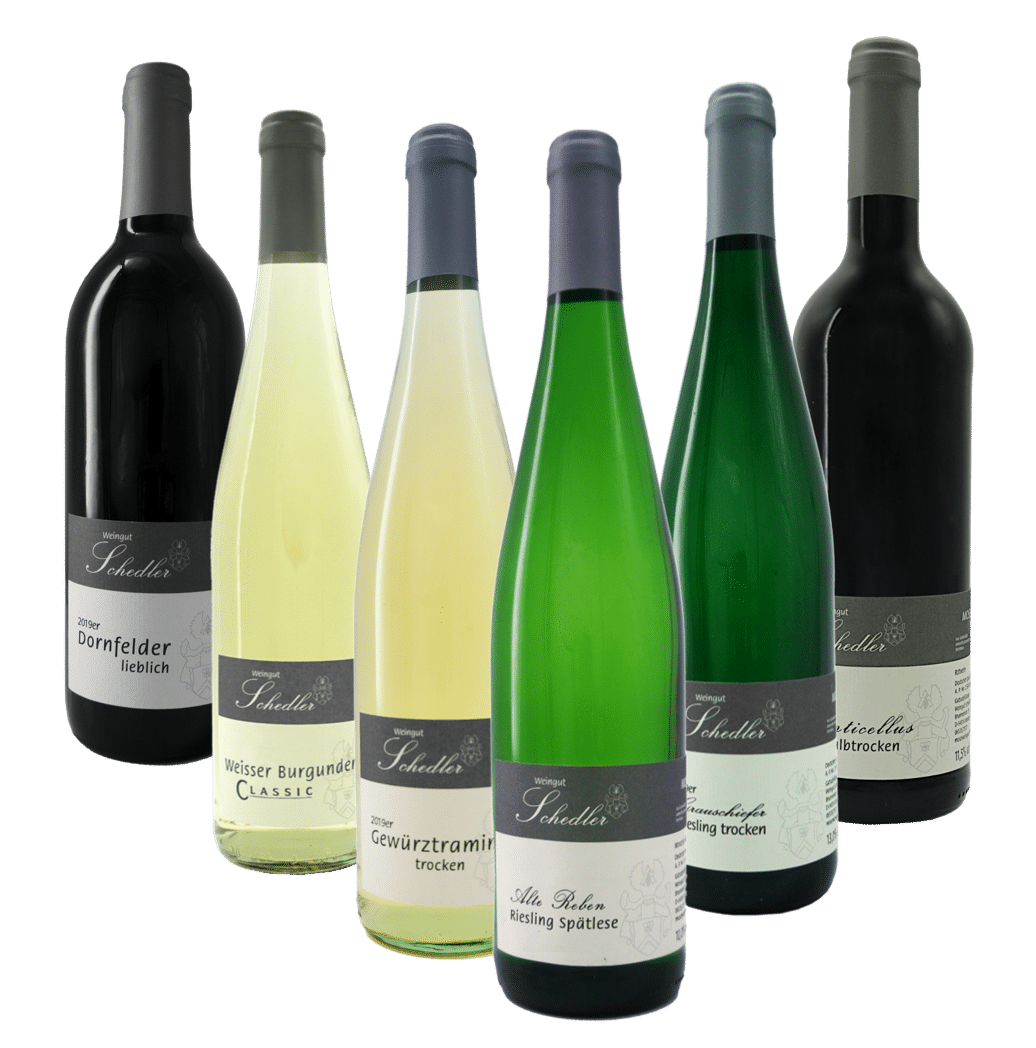 Herbstpaket fruchtig & aromatisch - 6 fruchtig, aromatische Weine mit leichter Restsüße für goldene Herbstabende